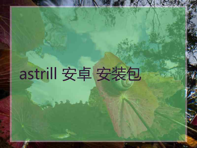 astrill 安卓 安装包