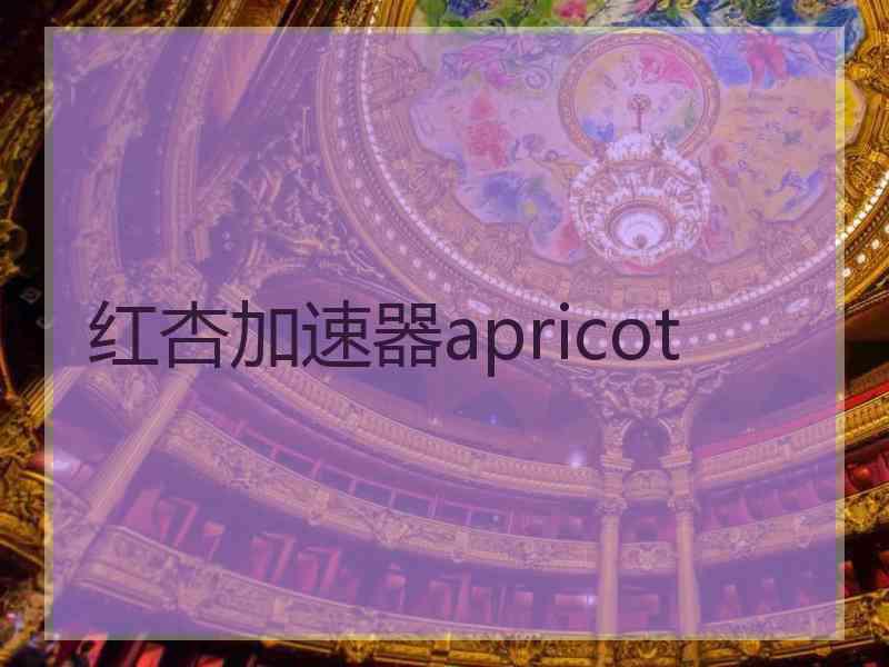 红杏加速器apricot