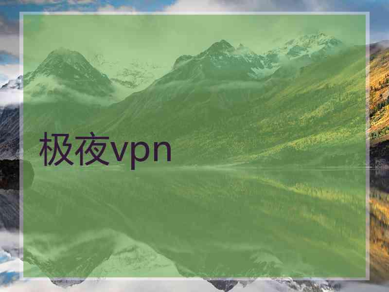 极夜vpn