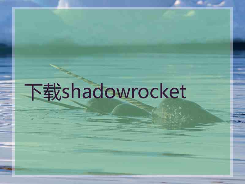 下载shadowrocket