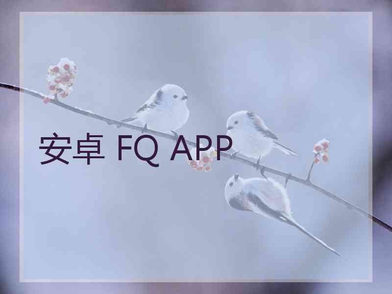 安卓 FQ APP