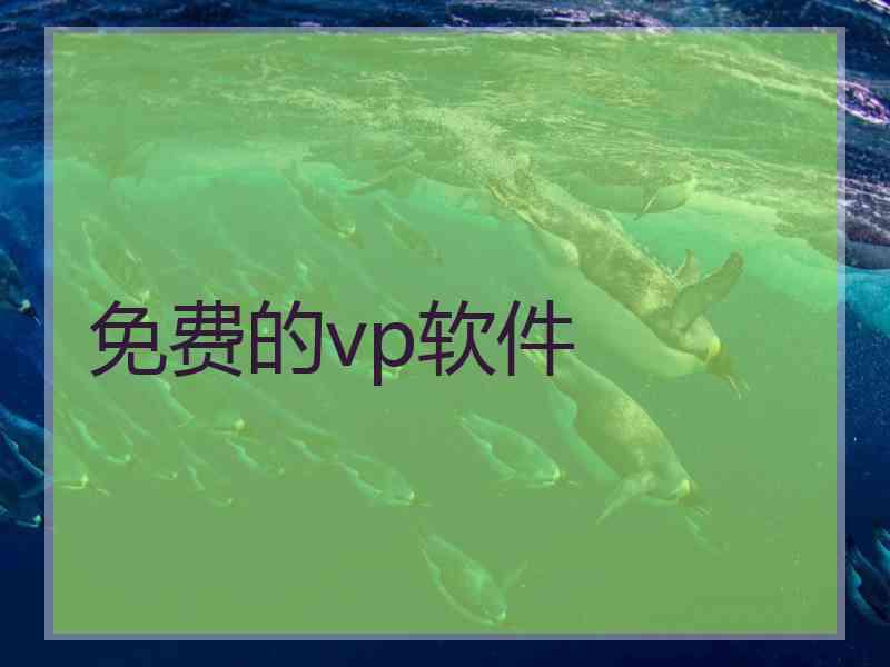 免费的vp软件