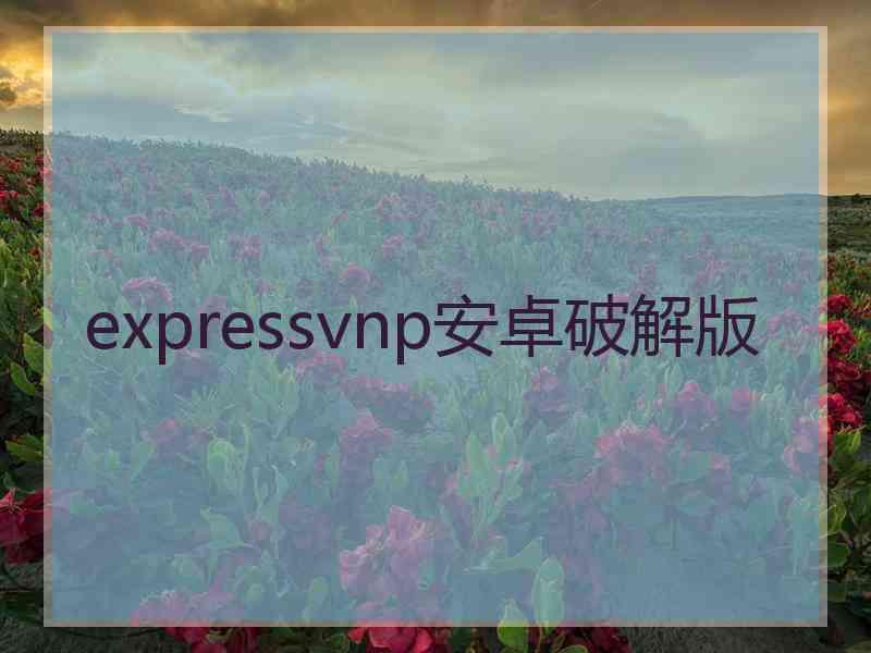 expressvnp安卓破解版