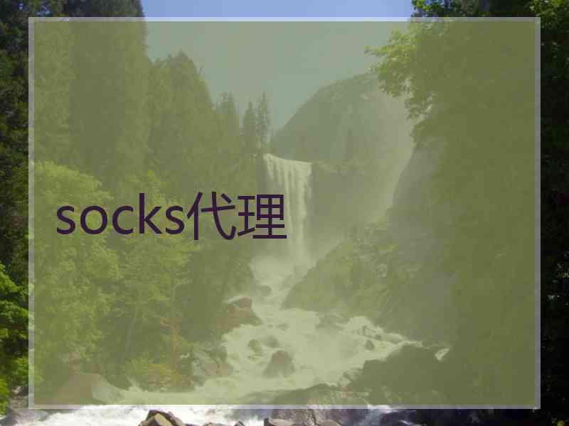 socks代理