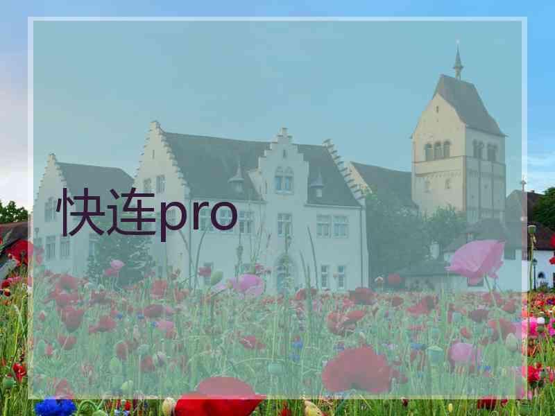 快连pro