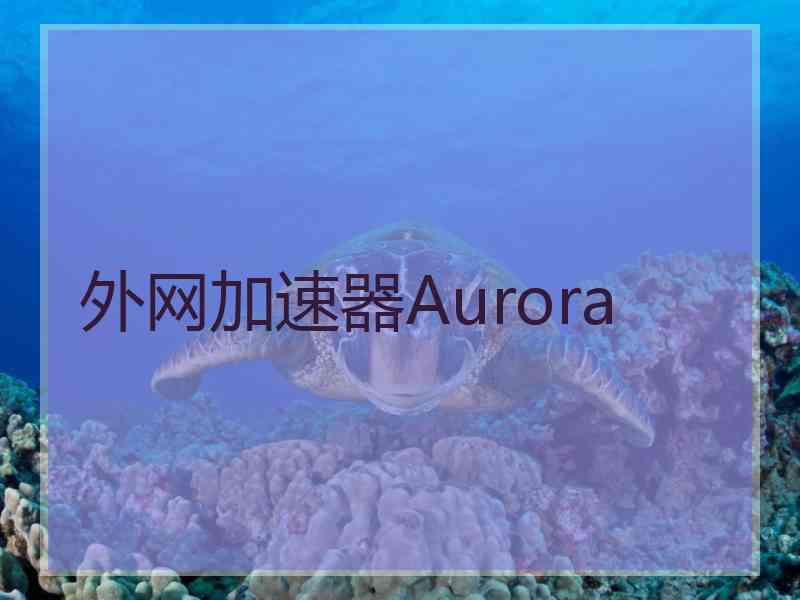 外网加速器Aurora