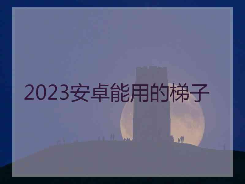 2023安卓能用的梯子