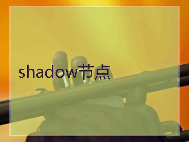 shadow节点