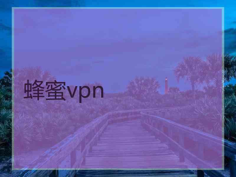 蜂蜜vpn