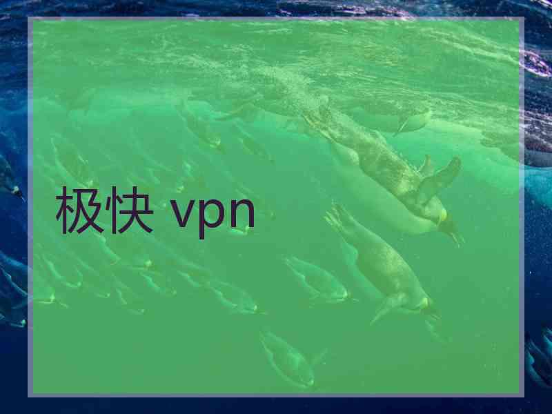 极快 vpn