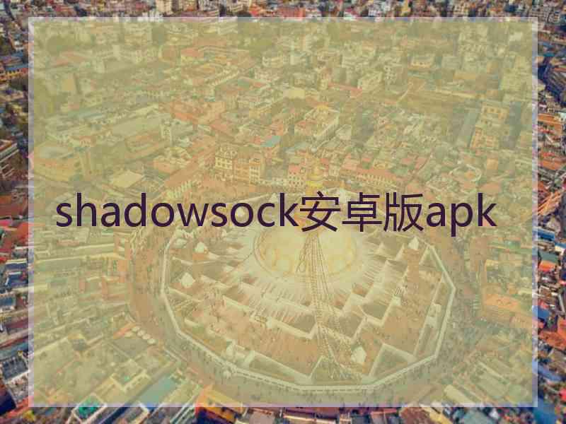 shadowsock安卓版apk