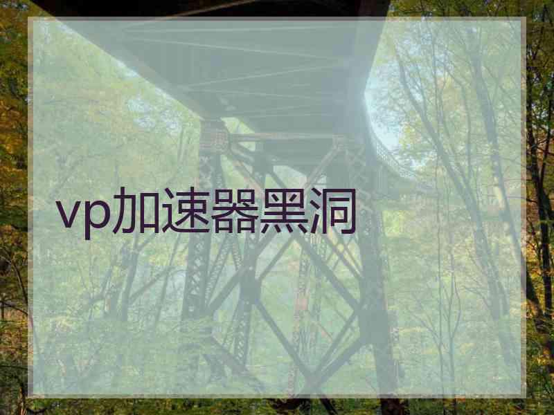 vp加速器黑洞