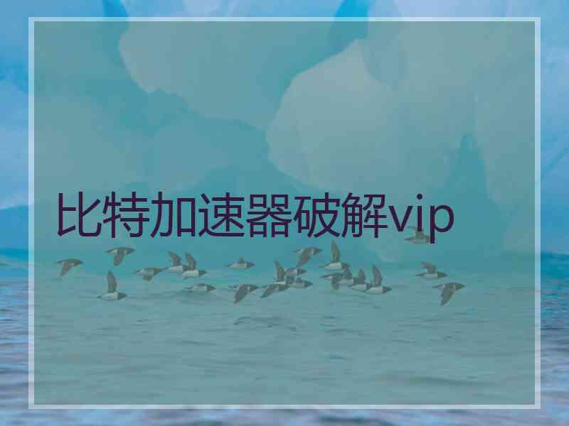 比特加速器破解vip