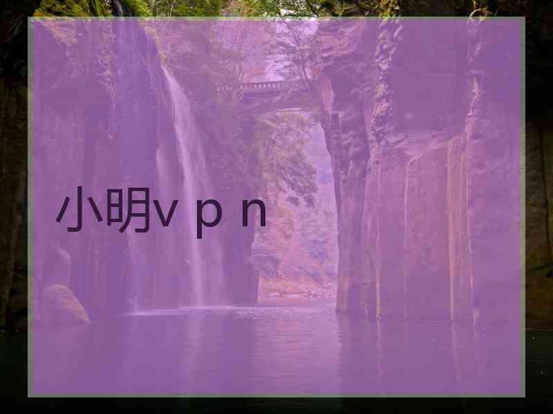 小明v p n