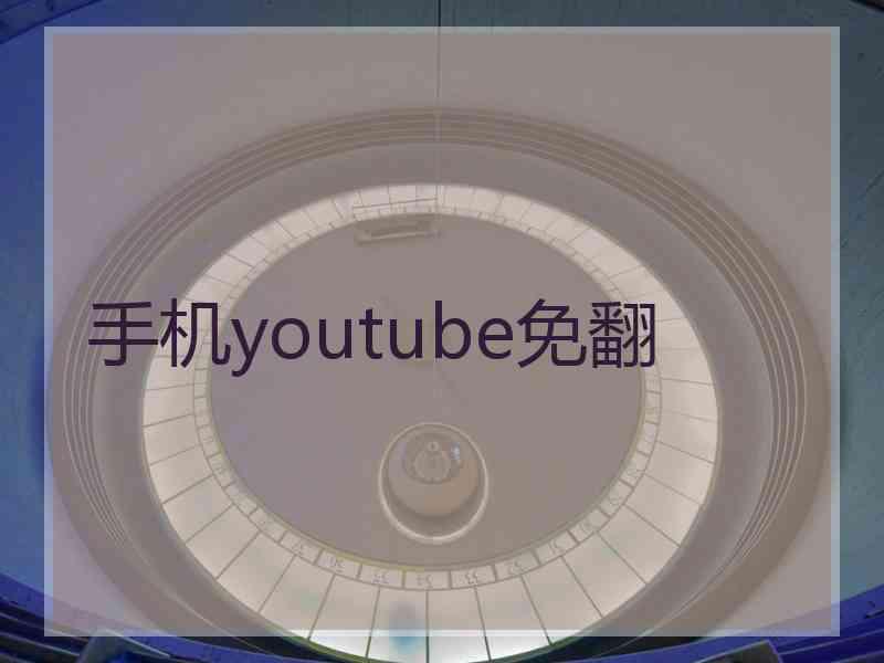 手机youtube免翻