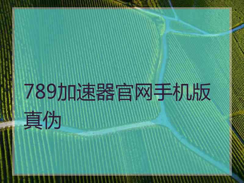 789加速器官网手机版真伪