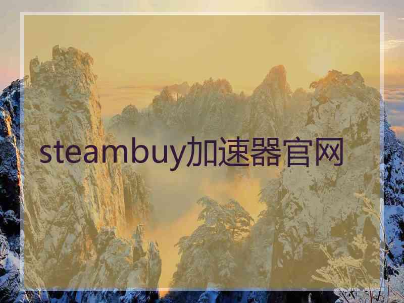 steambuy加速器官网