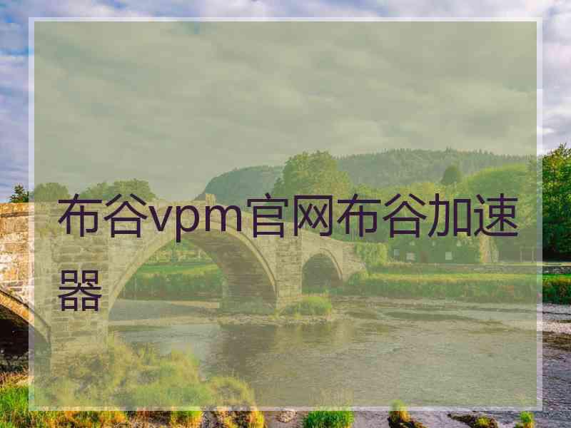 布谷vpm官网布谷加速器