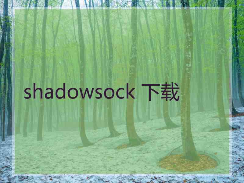 shadowsock 下载