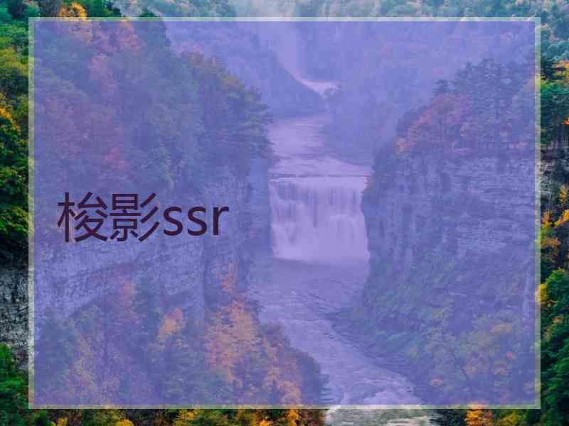 梭影ssr