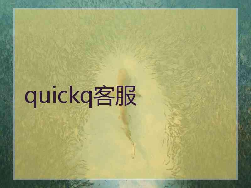 quickq客服