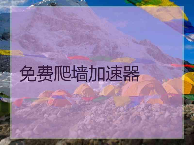 免费爬墙加速器