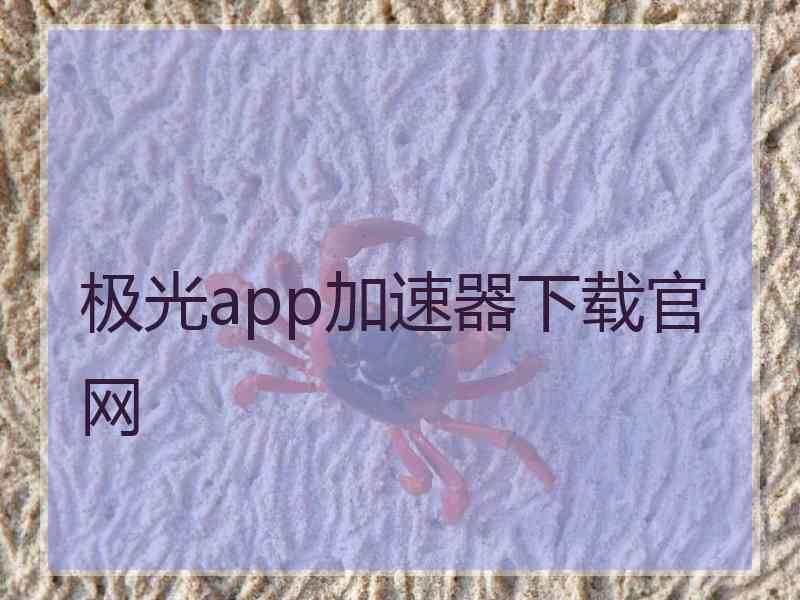 极光app加速器下载官网