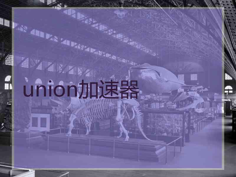 union加速器