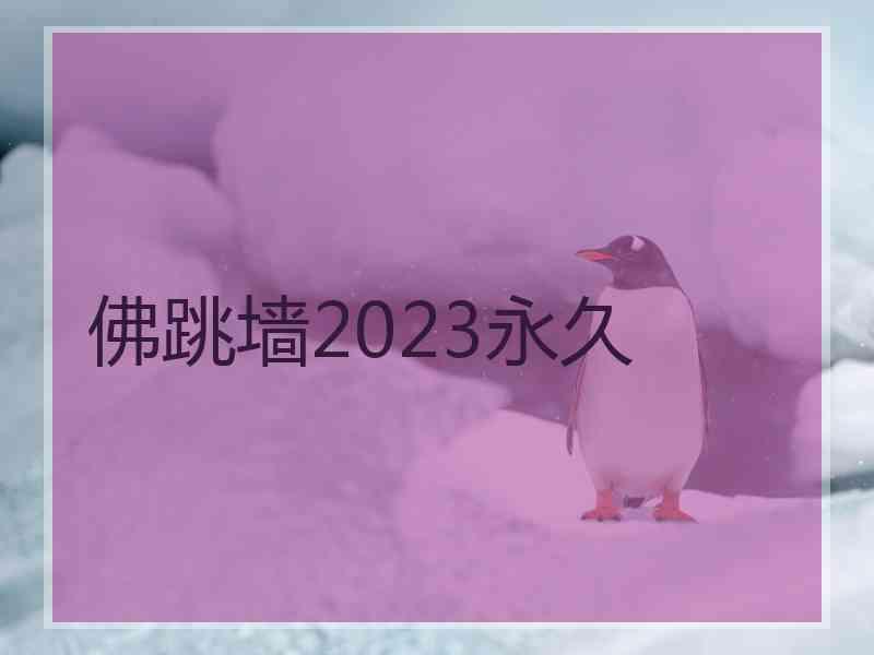 佛跳墙2023永久