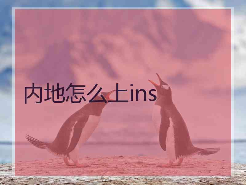 内地怎么上ins