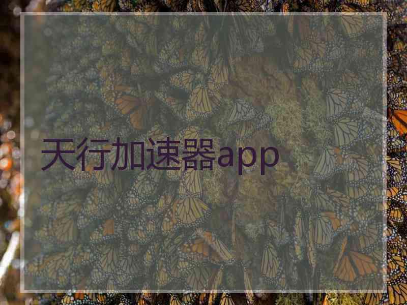 天行加速器app